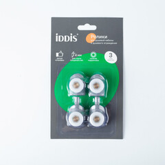 Комплект роликов для двери Iddis Optima Home d23 мм стекло 4 мм одинарные эксцентриковые серые - фото 12