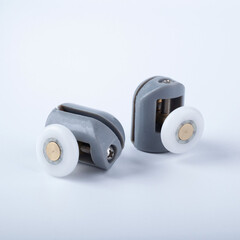 Комплект роликов для двери Iddis Optima Home d23 мм стекло 4 мм одинарные эксцентриковые серые - фото 11