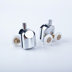 Комплект роликов для двери Iddis Optima Home d23 мм стекло 4 мм двойные эксцентриковые хром - фото 9