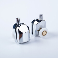 Комплект роликов для двери Iddis Optima Home d23 мм стекло 4 мм двойные/одинарные эксцентриковые хром - фото 10