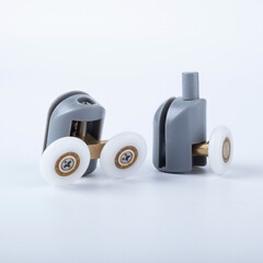 Комплект роликов для двери Iddis Optima Home d23 мм стекло 5-6 мм двойные/одинарные эксцентриковые серые - фото 9