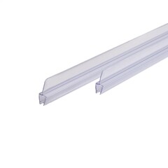 Уплотнитель Iddis Optima Home 200 см стекло 5-6 мм T-образный (2 шт.) - фото 1