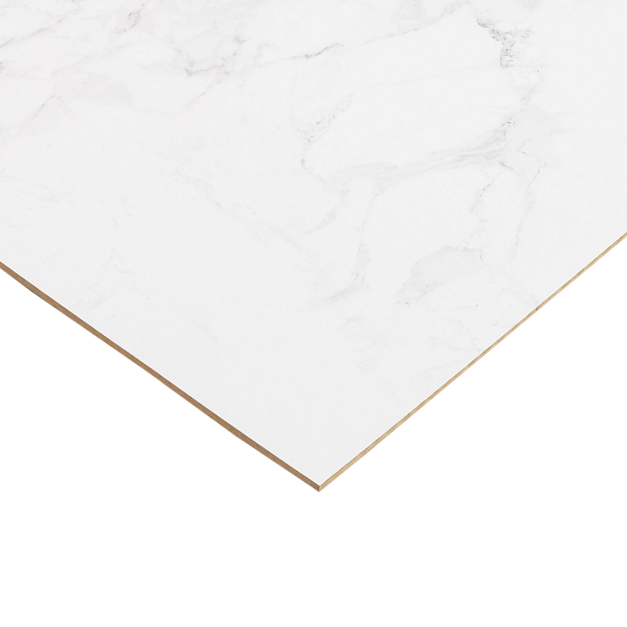 Панель стеновая МДФ для кухни 2400х600х4 мм мрамор бернини