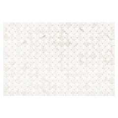 Мозаика Lavelly Smalta мрамор белый стеклянная 467х311х4,5 мм матовая - фото 1