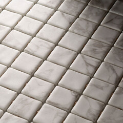 Мозаика Lavelly Smalta мрамор белый стеклянная 467х311х4,5 мм матовая - фото 2