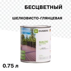 Масло Dusberg для террас бесцветное 0,75 л - фото 1