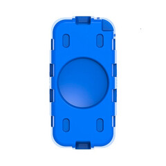 Емкость для жидких/сыпучих веществ ЭкоПром СПб XS 100 л полиэтиленовая с крышкой синяя - фото 4