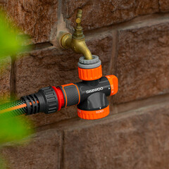 Адаптер 3/4-1 для шланга Daewoo наружная резьба пластиковый (DWC 1325) - фото 3