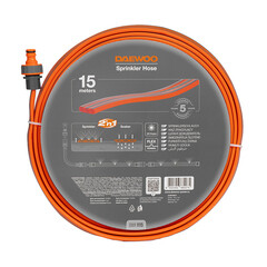 Шланг для капельного полива сочащийся однослойный Daewoo ПВХ (DWH 1115) - фото 11