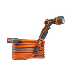 Изображение товара Шланг поливочный 1/2 15 м двухслойный Daewoo Aquazoom растягивающийся с коннектором и распылителем 4 режима (DWH 6102)