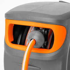 Катушка с поливочным шлангом 15 м Daewoo пластиковая настенная автоматическая (DWR 3015) - фото 6