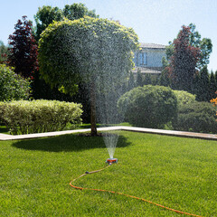 Дождеватель 1х1/2х5/8х3/4 Daewoo 8в1 пластиковый статический 8 режимов (DWS 1018) - фото 3