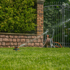 Дождеватель 1х1/2х5/8х3/4 Daewoo пластиковый вращающийся 1 режим (DWS 1160) - фото 4