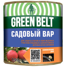 Средство для заживления ран деревьев Green Belt Садовый вар 150 г
