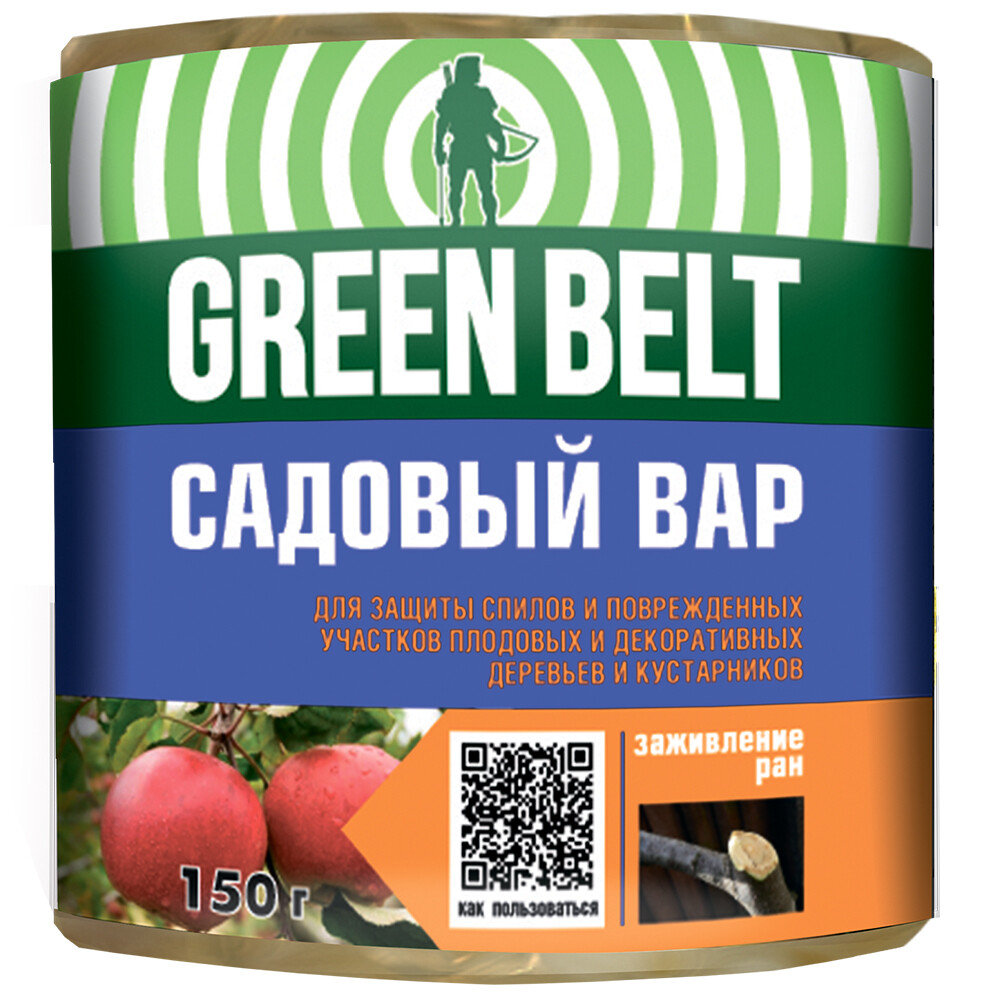 Изображение товара Средство для заживления ран деревьев Green Belt Садовый вар 150 г