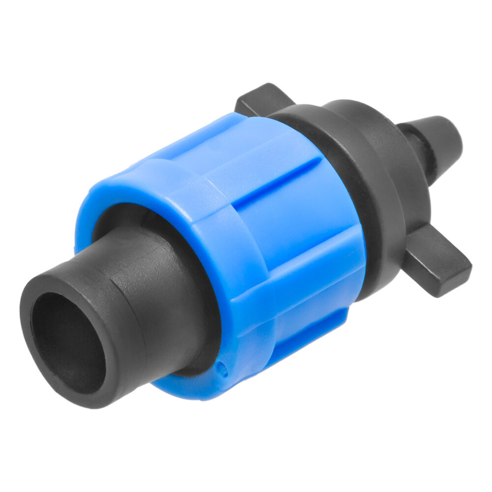 Изображение товара Соединитель для капельной трубки 16 мм MasterProf пластиковый (ДС.071809)