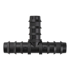 Соединитель для капельной трубки тройник 16 мм 5/8 MasterProf пластиковый (ДС.060095)