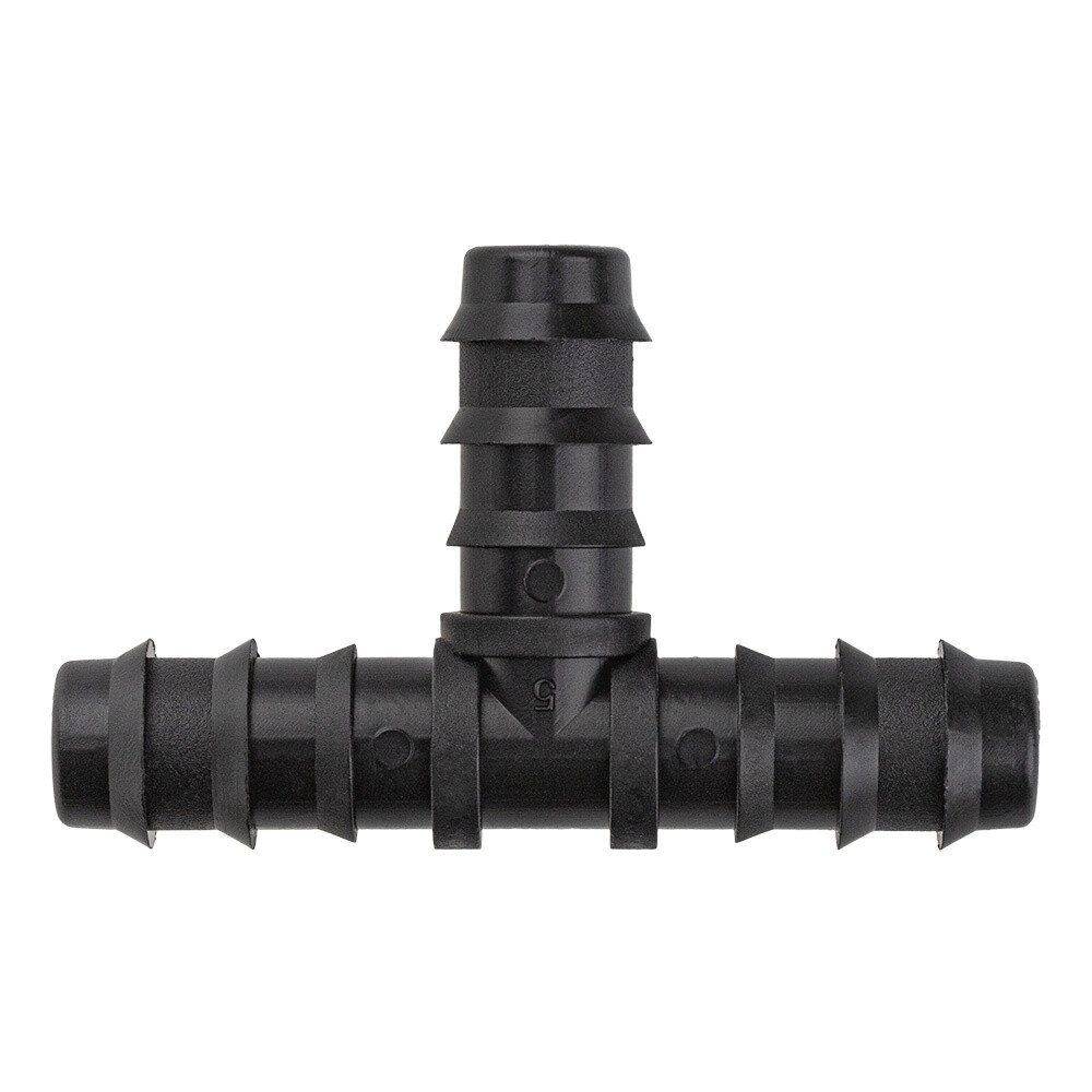 

Соединитель для капельной трубки тройник 16 мм 5/8 MasterProf пластиковый (ДС.060095)