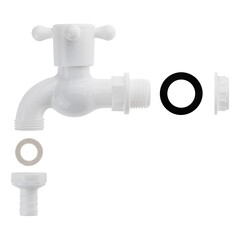 Кран шаровой 1/2 MasterProf пластиковый (ДС.060141) - фото 4