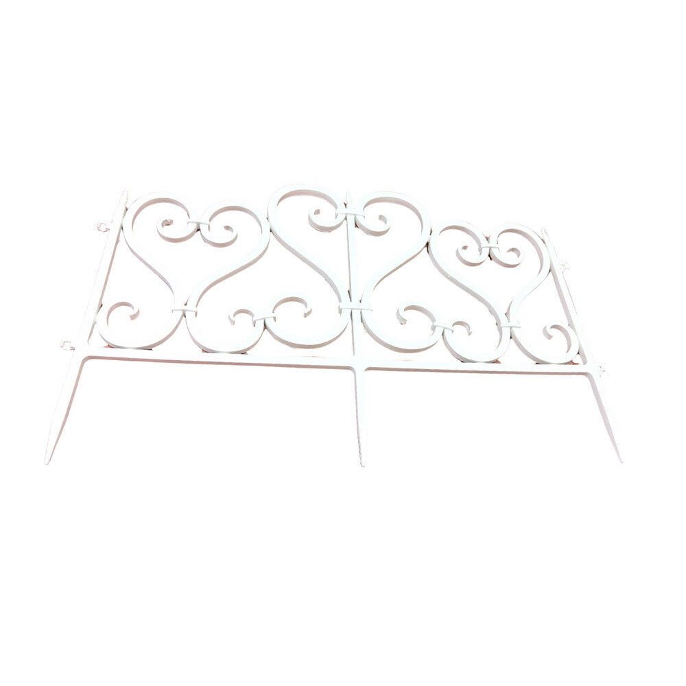 Изображение товара Забор декоративный Standartpark Ажурный 0,23х0,5 м 0,83 кг сборный белый