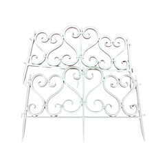 Забор декоративный Standartpark Ажурный 0,23х0,5 м 0,83 кг сборный белый - фото 5