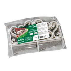 Забор декоративный Standartpark Ажурный 0,23х0,5 м 0,83 кг сборный белый - фото 3