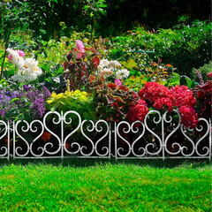 Забор декоративный Standartpark Ажурный 0,23х0,5 м 0,83 кг сборный белый - фото 2