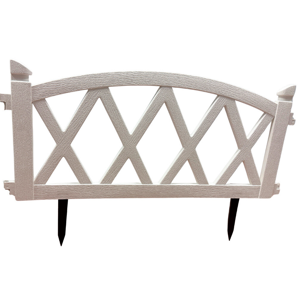 Изображение товара Забор декоративный Standartpark Арка 0,26х0,6 м 0,91 кг сборный белый