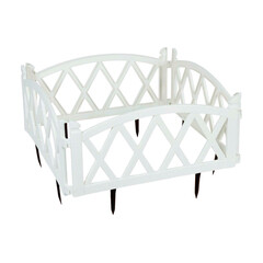 Забор декоративный Standartpark Арка 0,26х0,6 м 0,91 кг сборный белый - фото 5