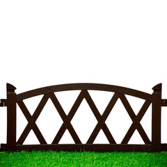 Изображение товара Забор декоративный Standartpark Арка 0,26х0,6 м 0,91 кг сборный коричневый