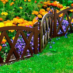 Забор декоративный Standartpark Арка 0,26х0,6 м 0,91 кг сборный коричневый - фото 2