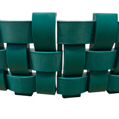 Забор декоративный Standartpark Плетенка 0,18х0,6 м 1,2 кг сборный зеленый - фото 4