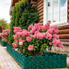 Забор декоративный Standartpark Плетенка 0,18х0,6 м 1,2 кг сборный зеленый - фото 2