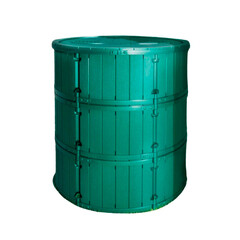 Компостер Standartpark Бочка 950 л пластиковый с крышкой и дном