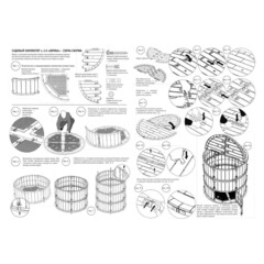 Компостер Standartpark Бочка 950 л пластиковый с крышкой и дном - фото 4