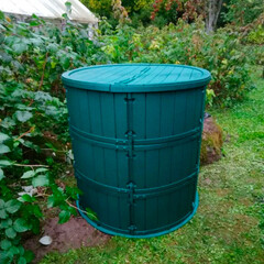 Компостер Standartpark Бочка 950 л пластиковый с крышкой и дном - фото 2