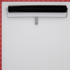 Валик игольчатый 600 мм d78 мм игла 14 мм без ручки Hesler Mini - фото 3