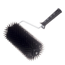 Валик игольчатый 240 мм d116 мм игла 28 мм с ручкой Hesler Maxi