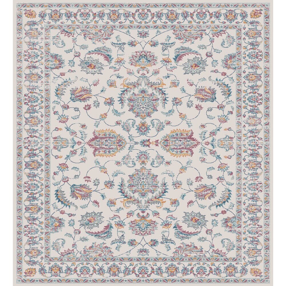 Ковер 1,65х2,3 м прямоугольный Glory 6213A cream-cream