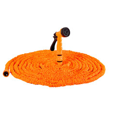 Шланг поливочный 1/2-3/4 80 м однослойный Вихрь растягивающийся 7 режимов (73/7/2/38)