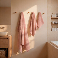 Полотенце махровое Corsa Deco 50х90 см персиковое - фото 6