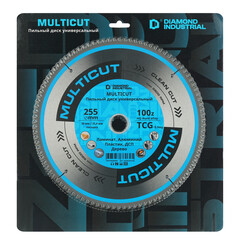 Диск пильный универсальный Diamond Industrial MultiCut 255х30х3 мм 100 зубьев (DIDM255Z100) - фото 2
