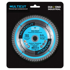 Диск пильный универсальный Diamond Industrial MultiCut 190х30х2,6 мм 64 зуба (DIDM190Z64) - фото 3
