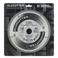 Диск пильный по пластику Diamond Industrial AluCutter 216х30х2,4 мм 80 зубьев (DIDA216Z80) - фото 2