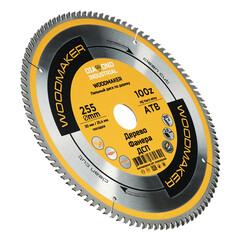 Диск пильный по дереву Diamond Industrial WoodMaker 255х30х2,6 мм 100 зубьев (DIDD255Z100) - фото 4
