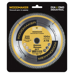 Диск пильный по дереву Diamond Industrial WoodMaker 255х30х2,6 мм 100 зубьев (DIDD255Z100) - фото 3