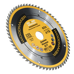 Диск пильный по дереву Diamond Industrial WoodMaker 235х30х2,6 мм 60 зубьев (DIDD235Z60) - фото 4