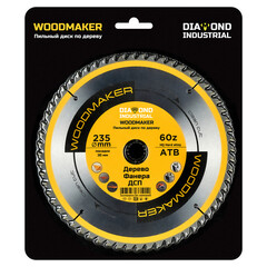 Диск пильный по дереву Diamond Industrial WoodMaker 235х30х2,6 мм 60 зубьев (DIDD235Z60) - фото 3