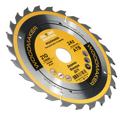 Диск пильный по дереву Diamond Industrial WoodMaker 210х30х2,2 мм 24 зуба (DIDD210Z24) - фото 4