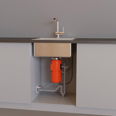 Измельчитель пищевых отходов Omoikiri Nagare Slim 500 370 Вт 3000 об./мин (4995061) - фото 7